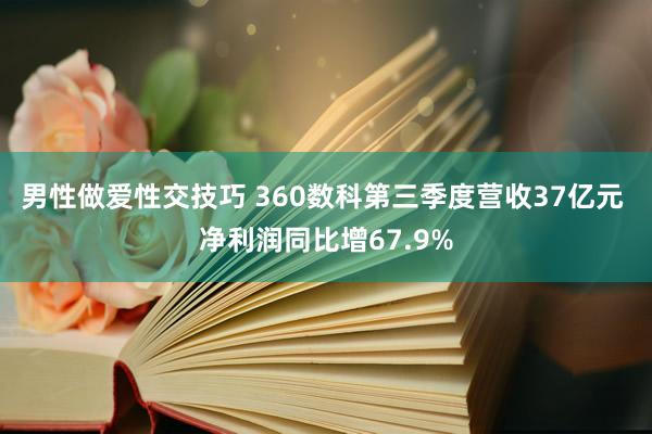 男性做爱性交技巧 360数科第三季度营收37亿元 净利润同比增67.9%